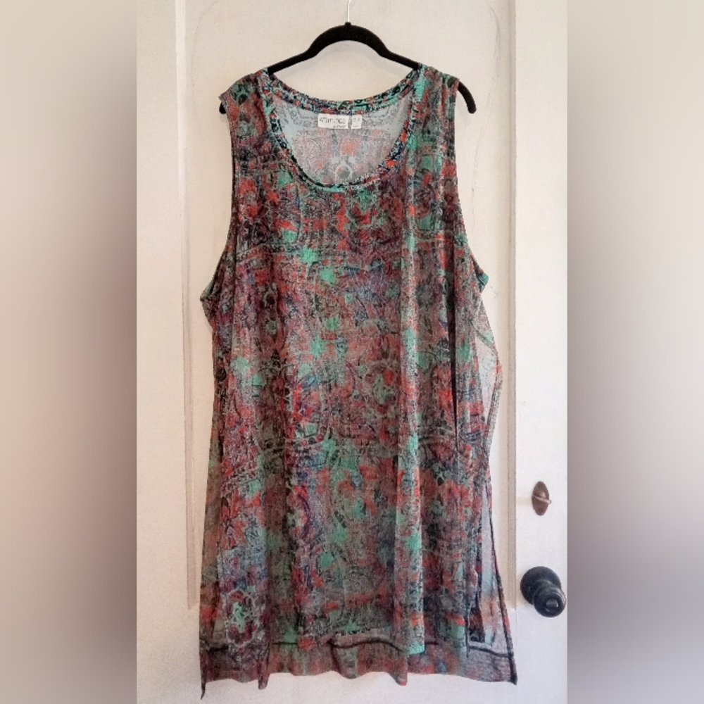 Sleeveless Tunic Dress